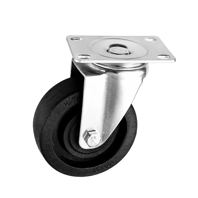 Medium Duty Casters High Temperature Black