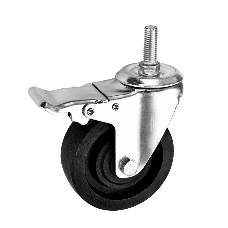 Medium Duty Casters High Temperature Black